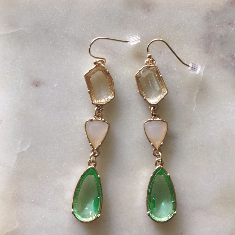 Stella & Dot Chandelier Statement Earrings - Picture 2 of 5